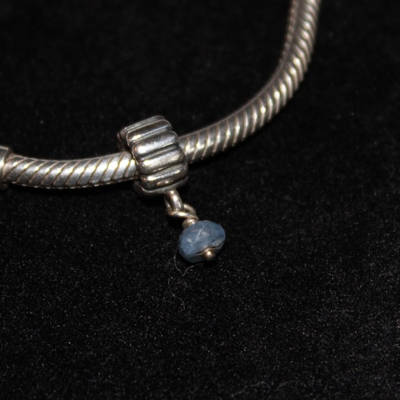 Pandora Sapphire Dangle Drop - Picture 4 of 5